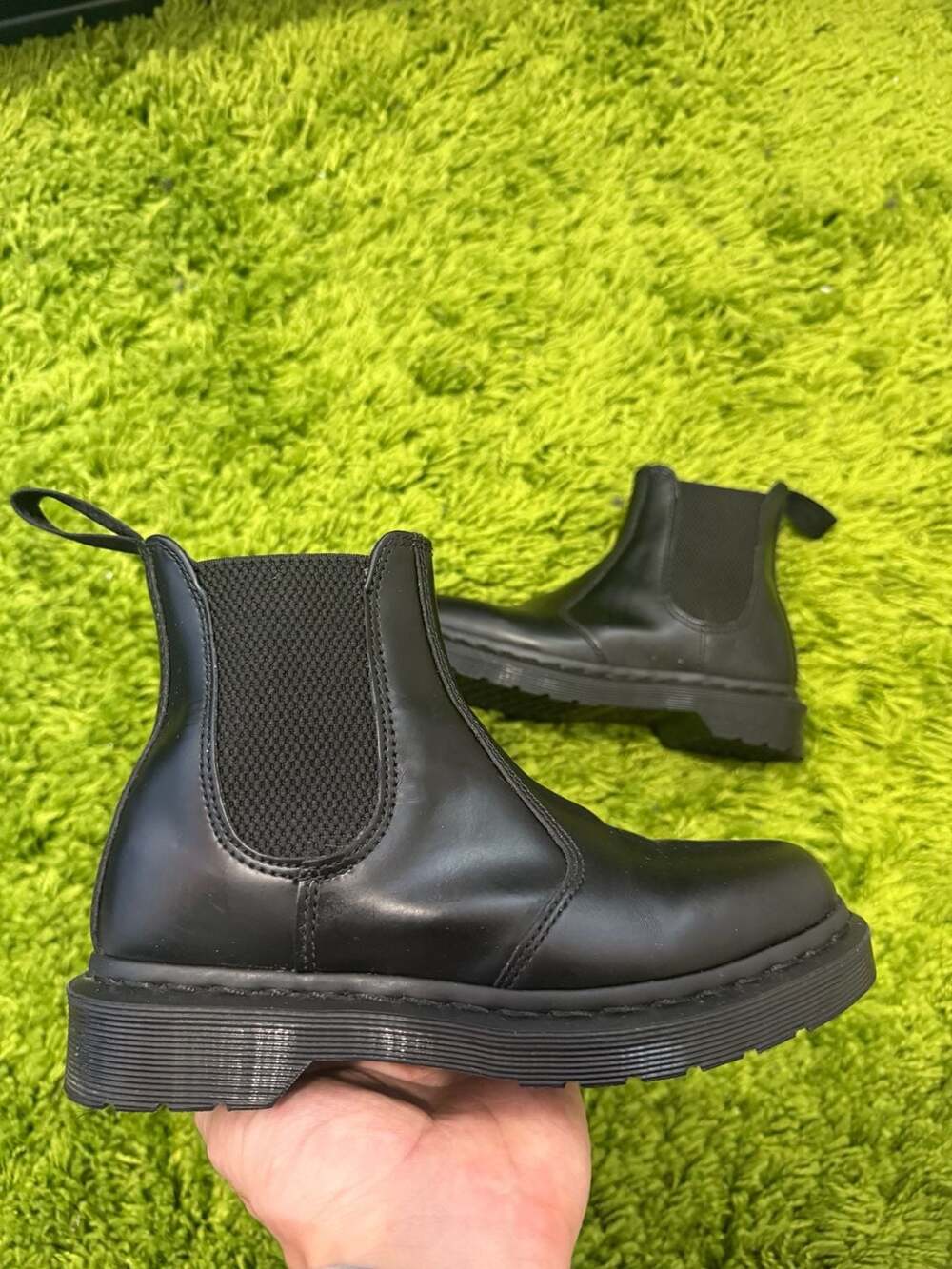 Dr. Martens 2978 Mono Size US W 5 / US M 4 Black Chelsea Boots